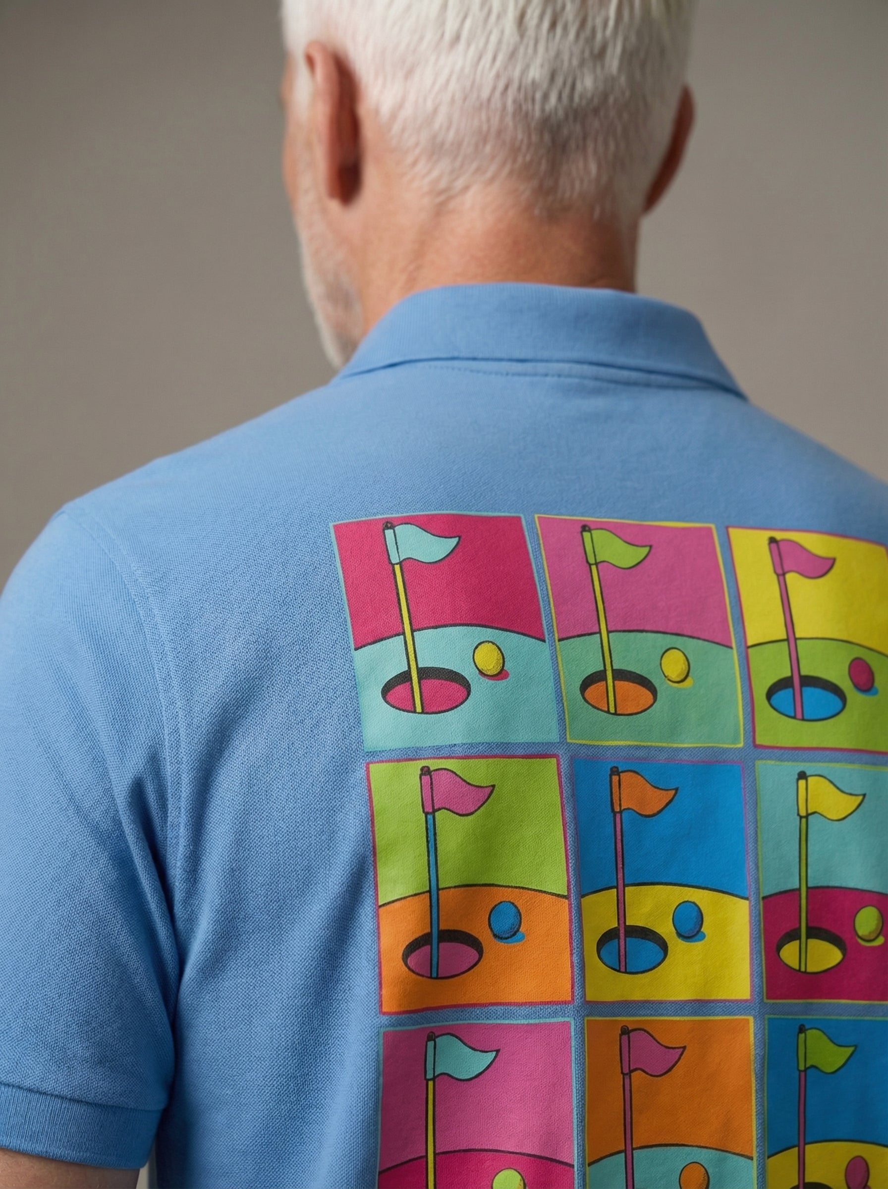 andy warhole detail ocean blue