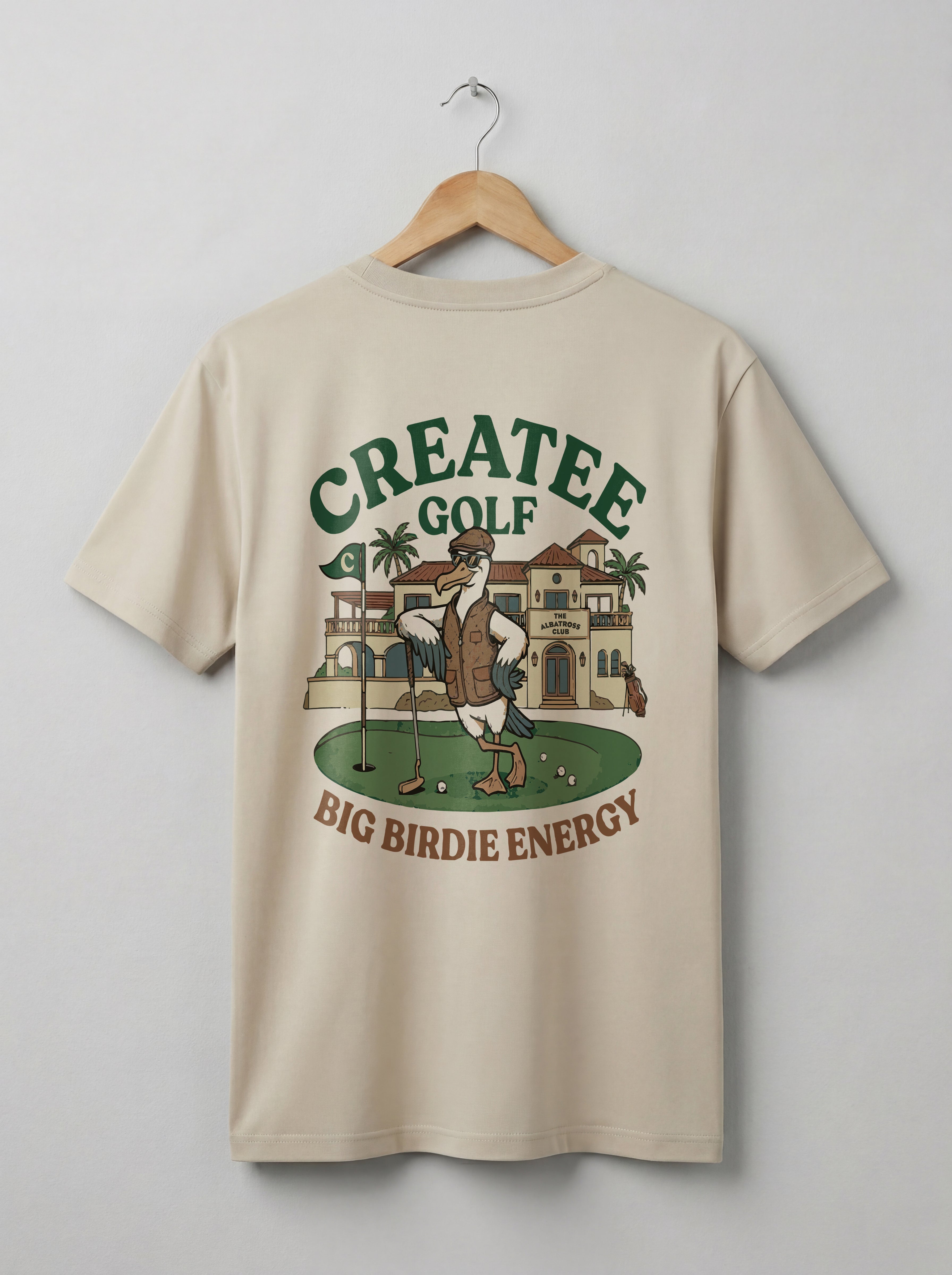 big birdie energy tee sand