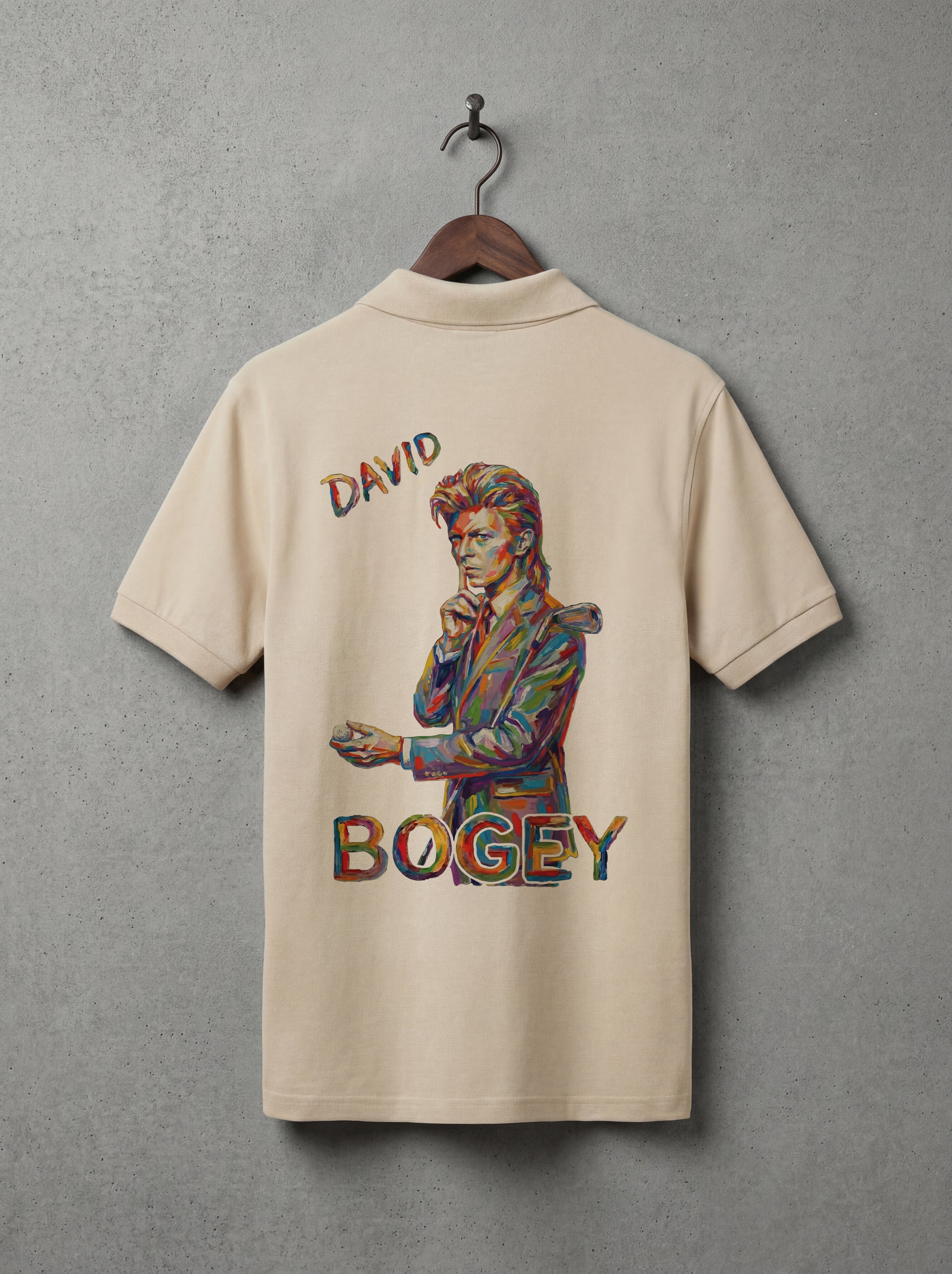 david bogey polo beige