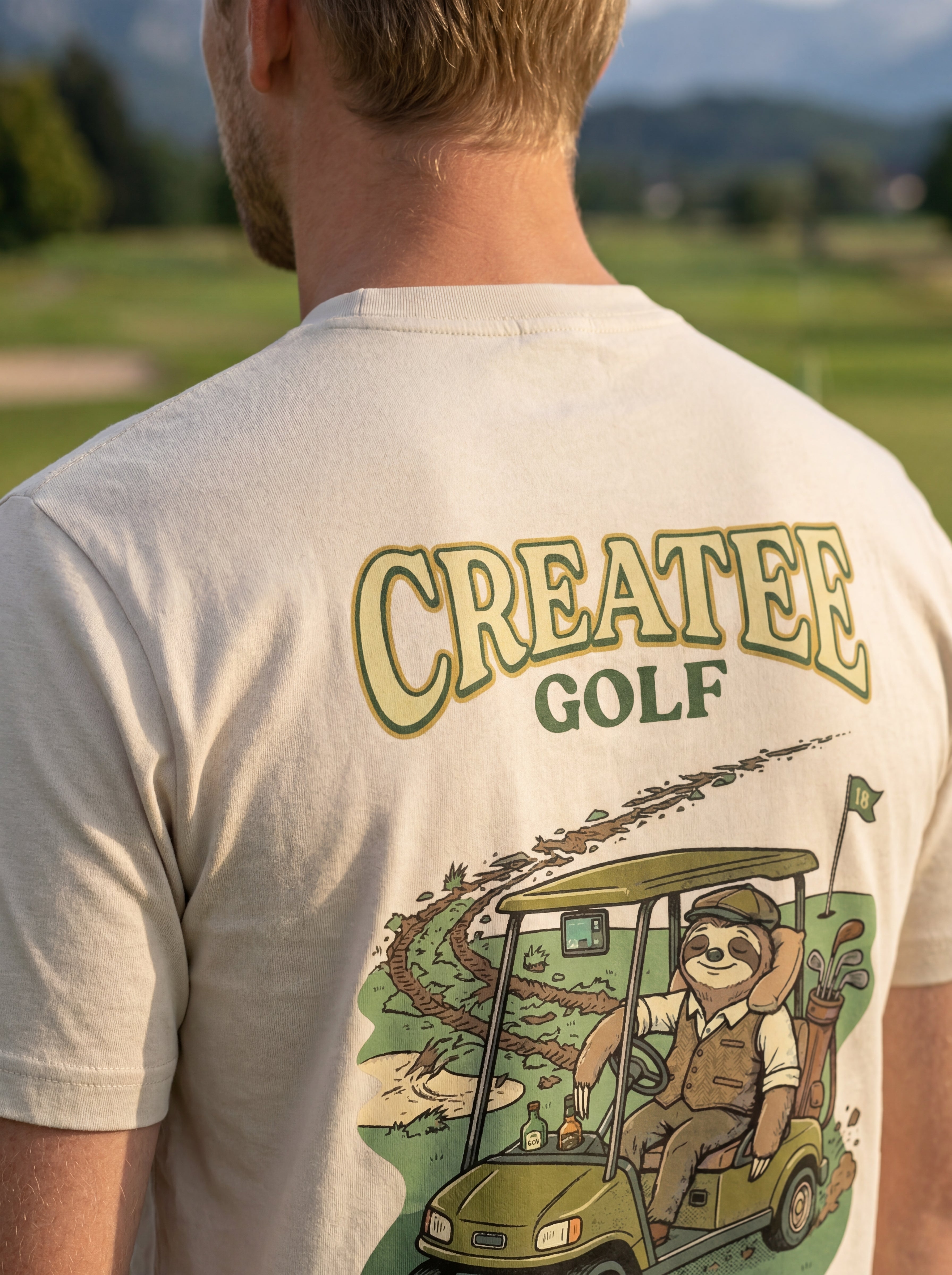 designated driver tee detail sand