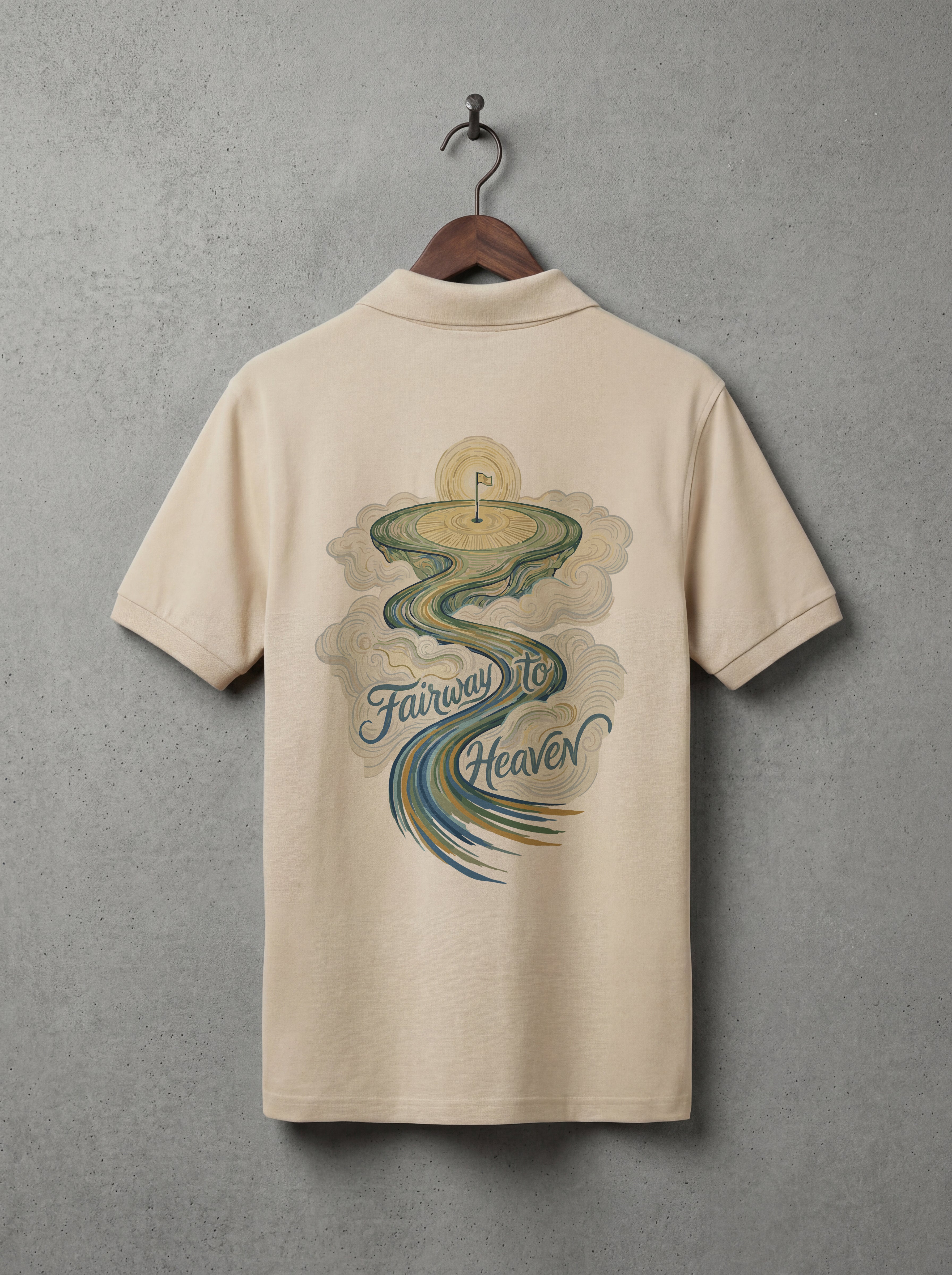 fairway to heaven polo beige