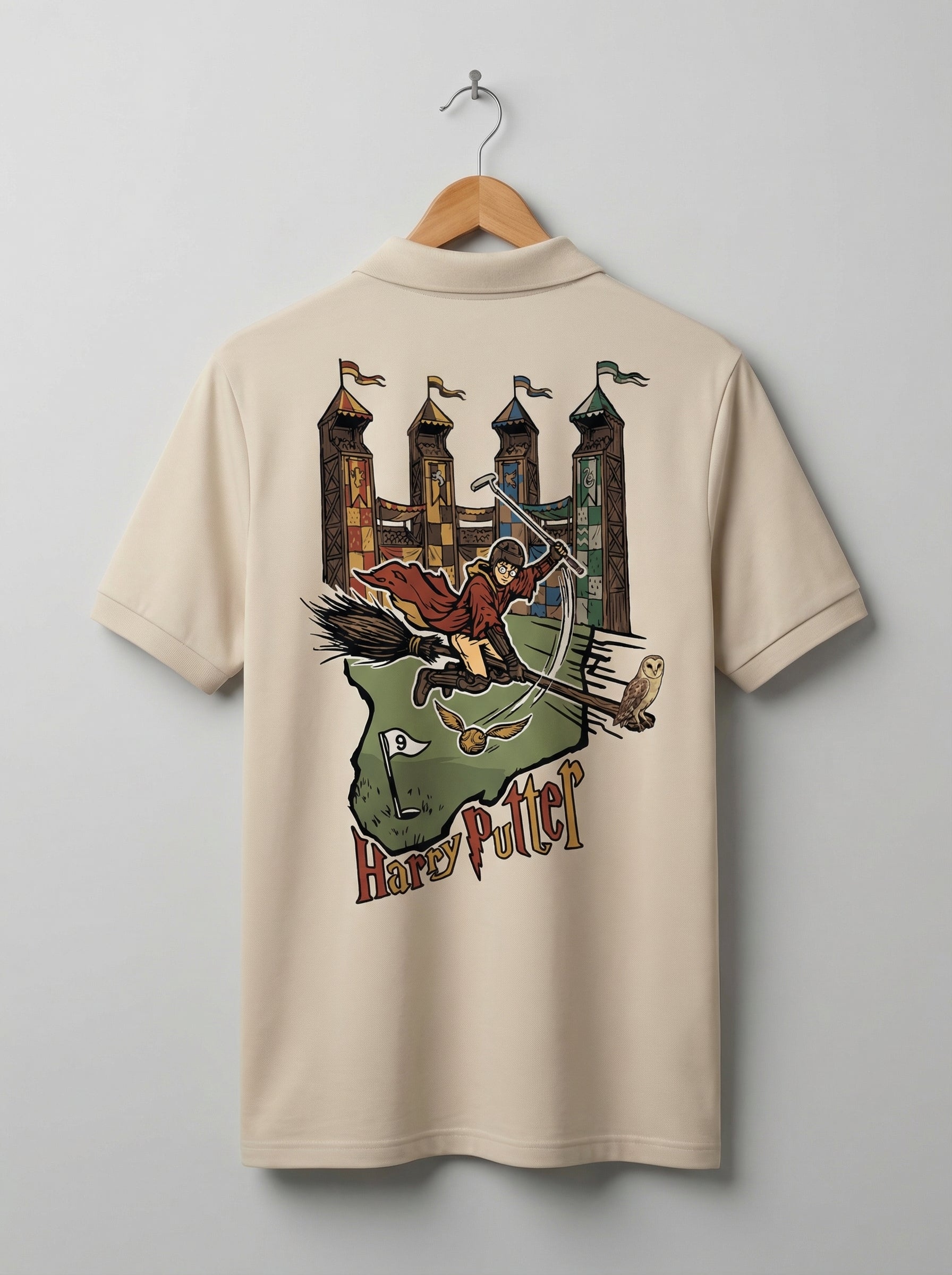 harry putter polo beige