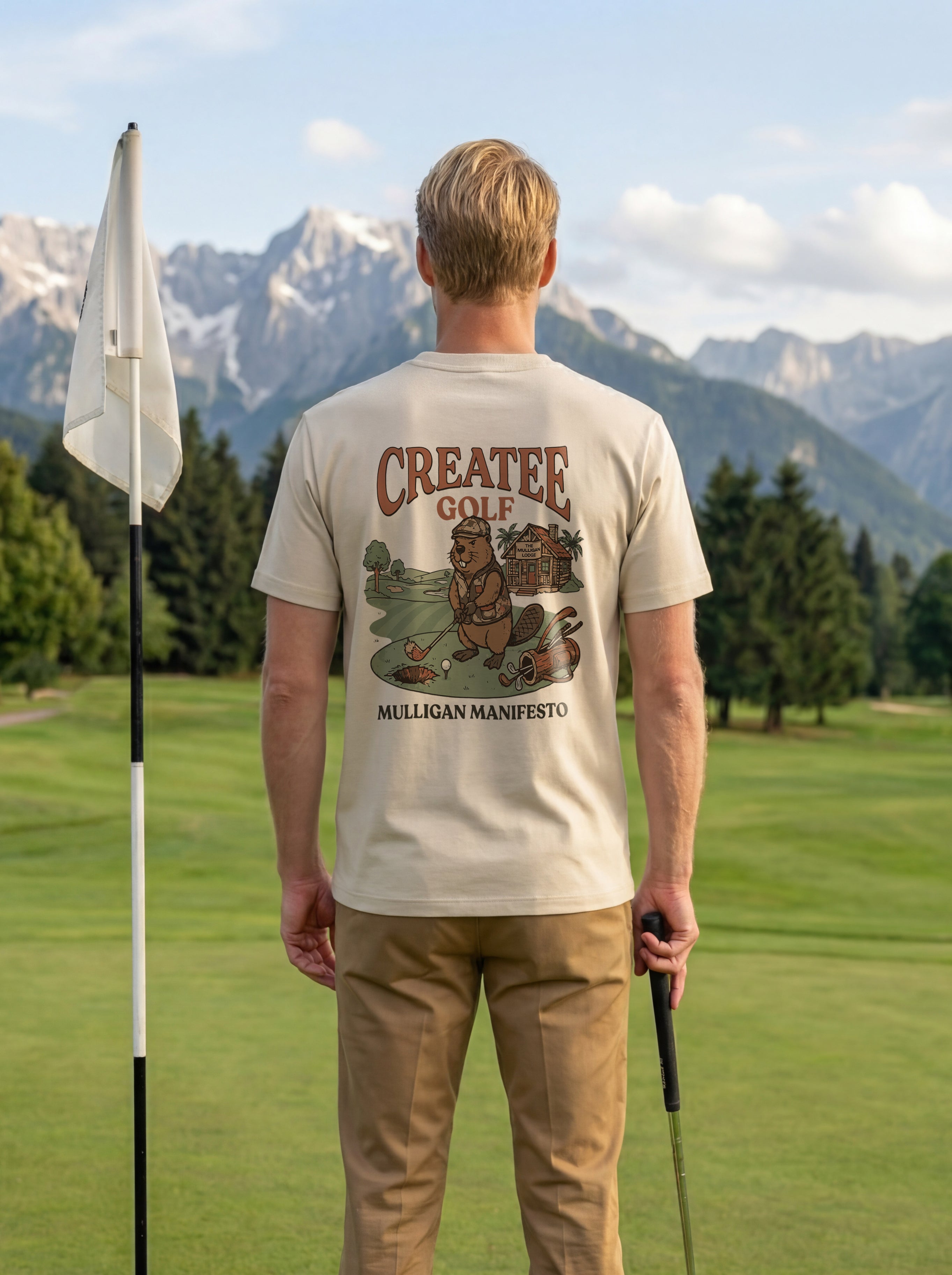 mulligan manifesto tee body sand