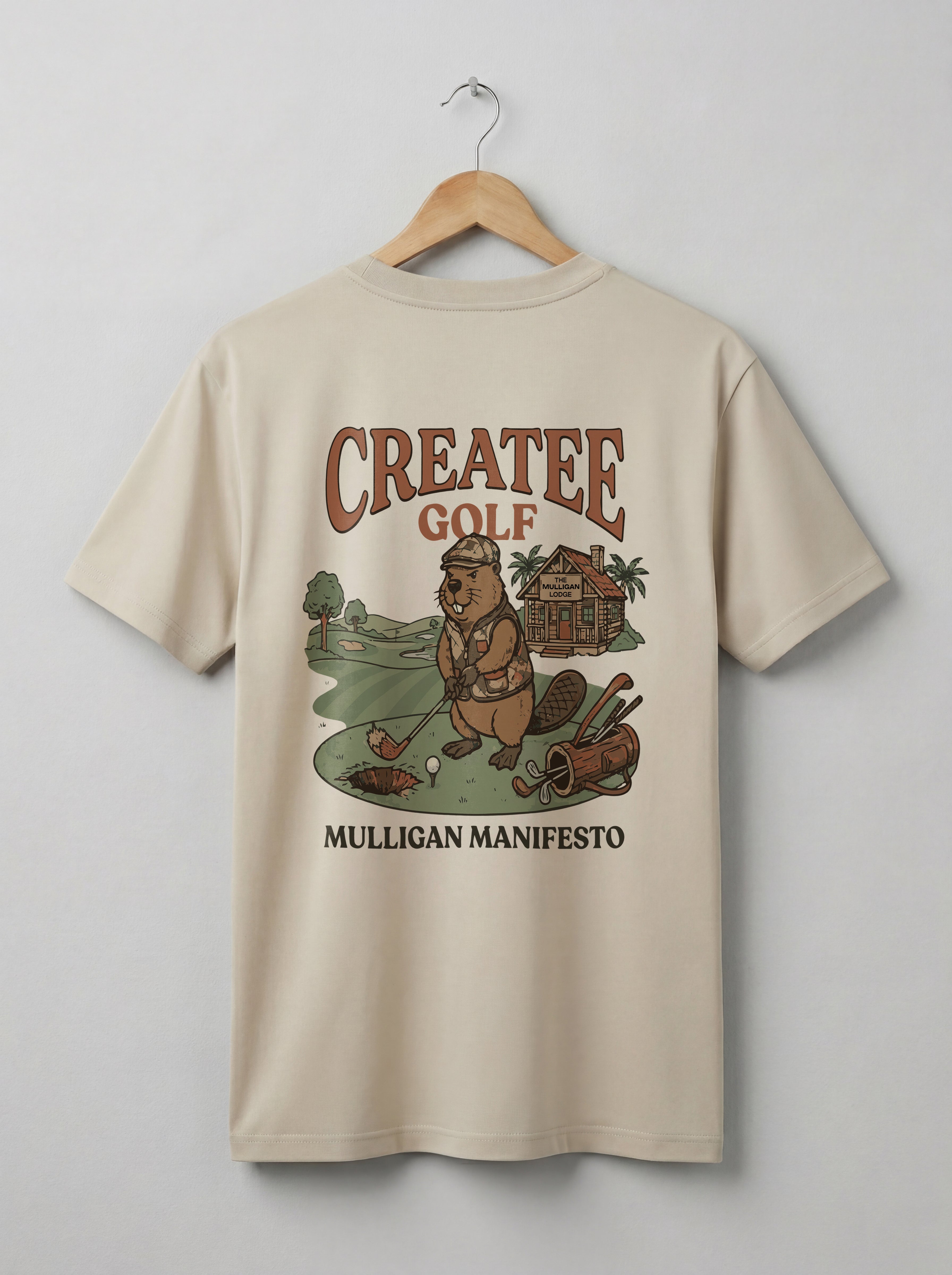 mulligan manifesto tee sand