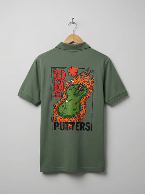 red hot chili putters polo leaf green