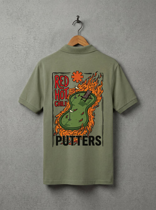 red hot chili putters polo leaf green