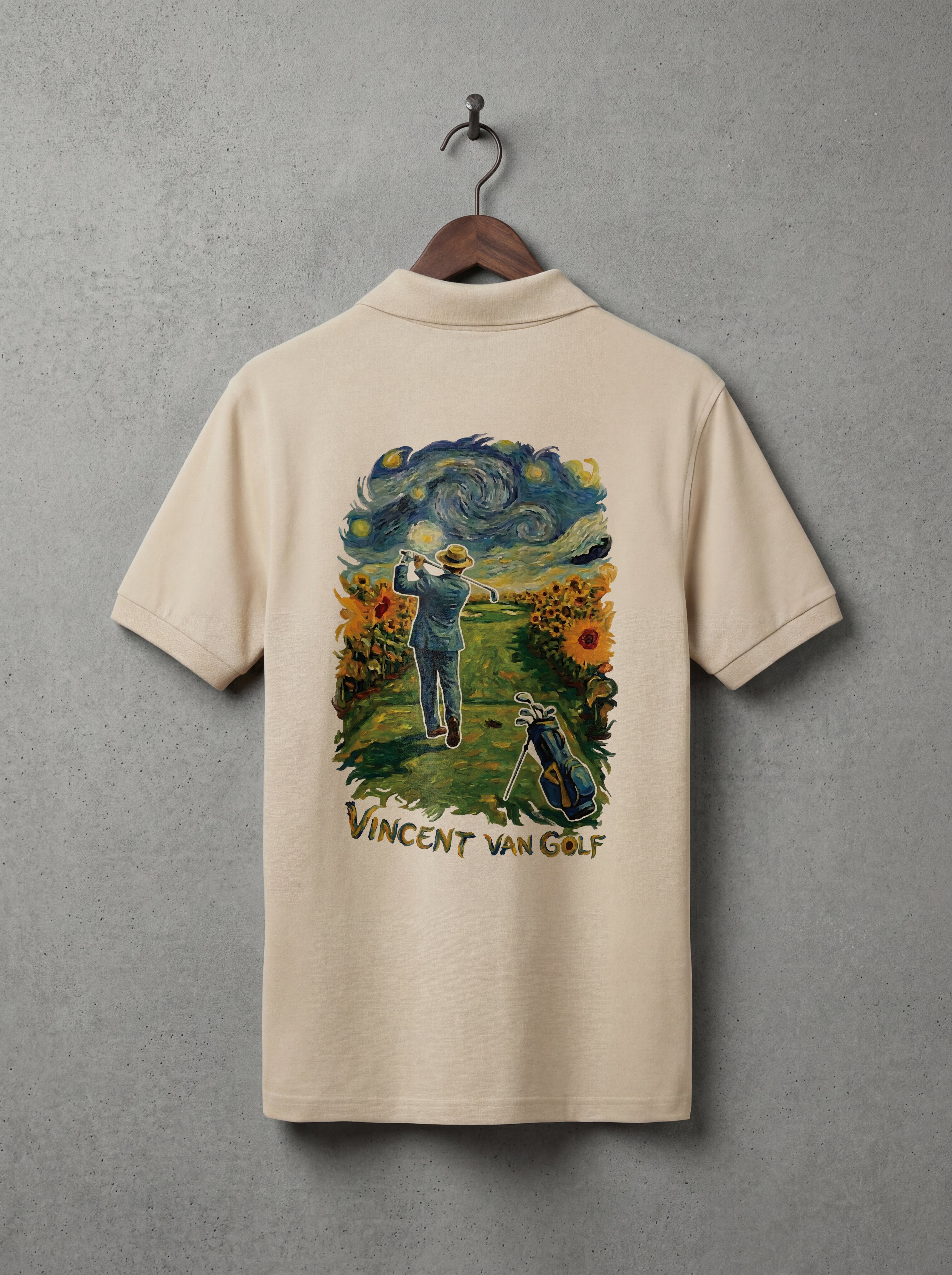 sunflower scramble polo beige